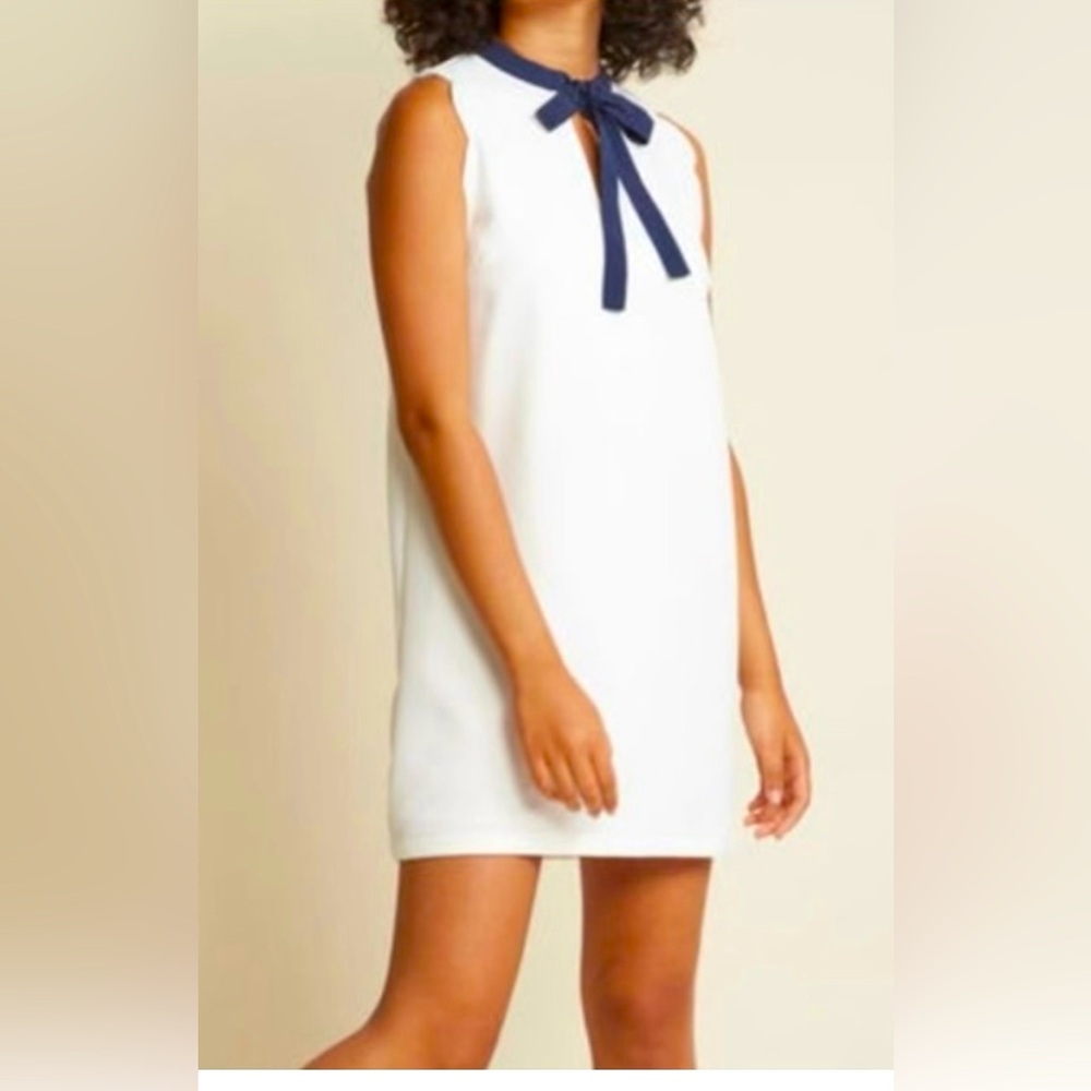 NWT English Factory Cocktail Dress with Bow Accent, size Large